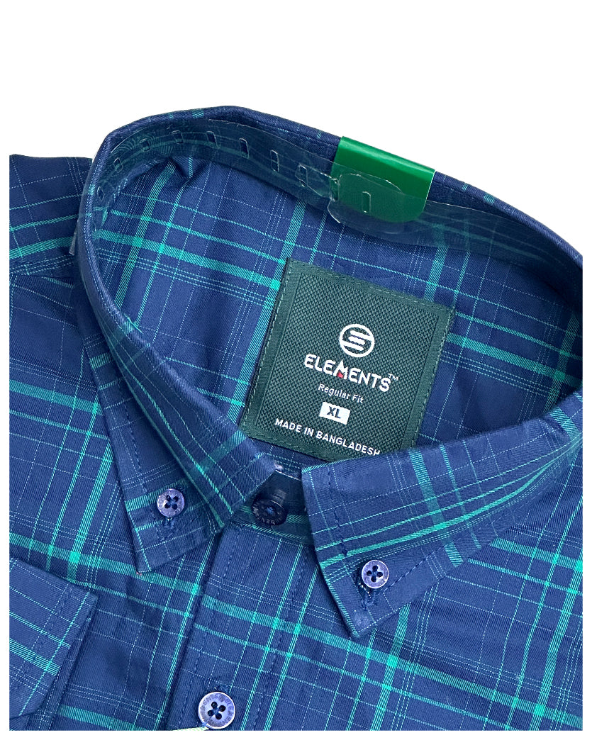 Stylleen Premium Check Regular Fit Shirt