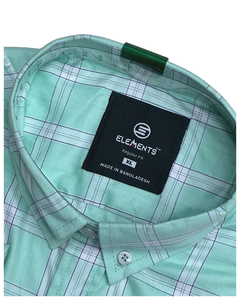Stylleen Premium Check Regular Fit Shirt