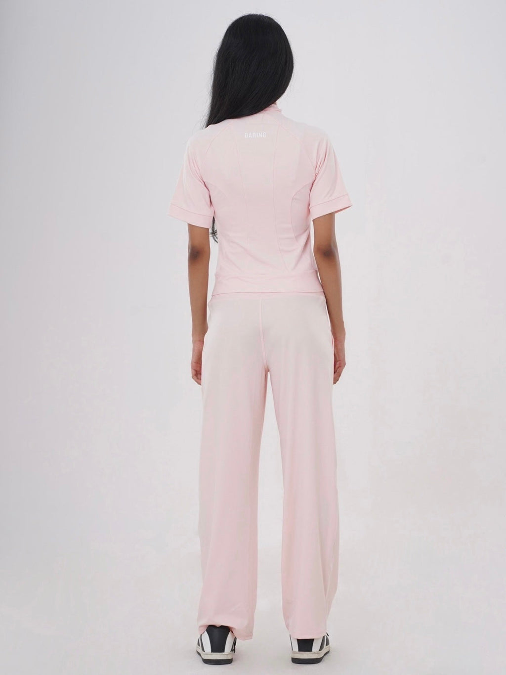 AURA MANDARIN HALF ZIP-UP TOP